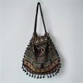New Vintage Bohemian Fringe Shoulder Bag Women Tassel Boho Hippie Gypsy Fringed Women's Handbags Open Bag Bags.