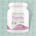 Theralogix Ovasitol Inositol Powder – 400g – 180 Servings – with Myo-Inositol & D-Chiro-Inositol – for Hormonal Balance, Fertility & Ovarian Support.