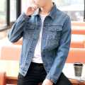 Men's Fashion Winter Denim Jeans Jacket . - Denim Jacket. 