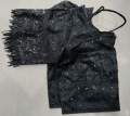 Pure Cotton Chicken Kanchi Net Ghoti Hata Sleeves Saree Blouse For Women's - Blouse For Women.