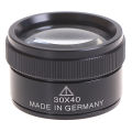 Premium 30x 40mm Measuring Magnifier Magnifying Glass Lens Loop Microscope Creek.
