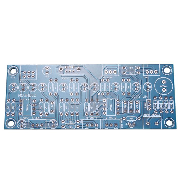 TWEXQNY 2X 2.1 Channel Subwoofer Preamp Board Low Pass Filter Pre-Amp ...