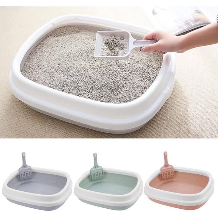Cat Litter Tray / Box with Scooper