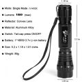 UltraFire 501B T6 LED Tactical Flashlight Edc Work Light Rechargeable Lamp Lantern Torch High Power Flashlights Portable Tiki. 