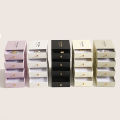 Multiple Compartments Jewelry Organizer Luxury Velvet Lined Elegant Design Jewelry Box Wooden Material Compact Size Necklace. 