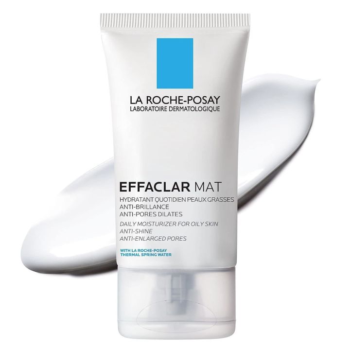 La Roche Posay Effaclar Mat Mattifying Moisturizer Cream Educing Oil And Pores Anti-acne For Oily Acne Sensitive Skin 40ml