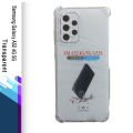For Samsung Galaxy A52 5G/4G/A52s - IMPT Premium Silicone Case Crystal Clear Soft TPU Ultra-Thin Transparent Flexible Protective Mobile Phone Back Cover.