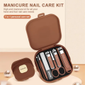 7 in 1 Nail Clippers Set, 7pcs Manicure & Pedicure Tools, Stainless Steel Nail Cutter Kit for men and women with Protective Case, Travel Grooming Kit for Facial, Cuticle and Nail Care. 