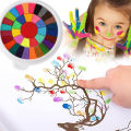 Finger Painting Kit and Book Water Based Ink Kids Finger Paint Kit for Wall Murals.