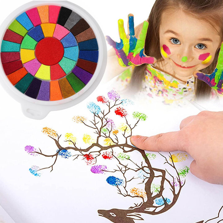 Finger%20Painting%20Kit%20and%20Book%20Water%20Based%20Ink%20Kids%20Finger%20Paint%20Kit%20for%20Wall%20Murals%20-%20Image%202