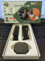 5G SIM Supported+camera Watch SIM-200 PLUS Ultra 3 Smartwatch + Google Smart watch Super Amoled 2.2 Inch Big Display Full Touch screen and Wireless charging Smartwatch Calling, Networking, Video, Location,Gaming SmartWatch Model- SIM-200P LUS- Sl-16548.