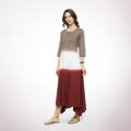 Multi Color Batik Cotton Pure Tie Dye Kurti For Women. 
