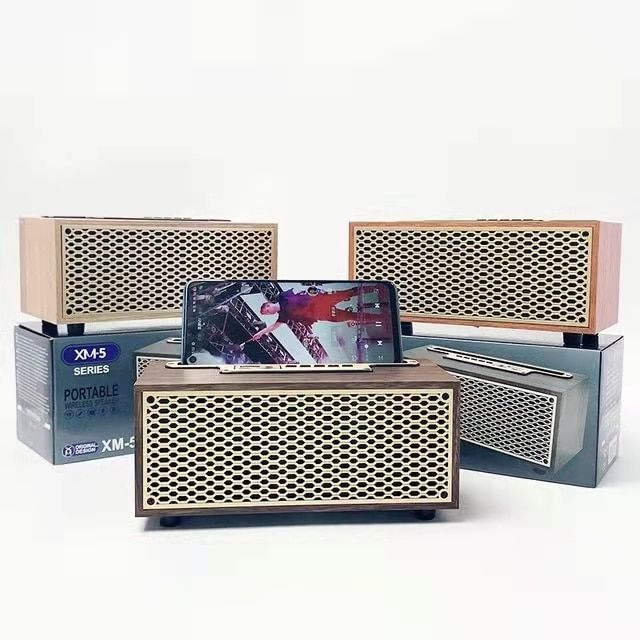 FM%20Vintage%20Wood%20Grain%20Bluetooth%20Speaker%20TWS%20Wireless%20Subwoofer%20Outdoor%20Portable%20Radio%20Gift%20Stereo%20Mobile%20Phone%20Stand%20Speaker%20-%20Image%202