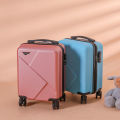 Spring and Autumn Airlines Boarding Bag16/18Women's Small Mini Luggage Password Travel Trolley Suitcase Korean Fashionins. 