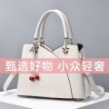 Walden Kangaroo Leather Women's Large Bags2023New Versatile Elegant Handbag Textured Shoulder Messenger Bag.