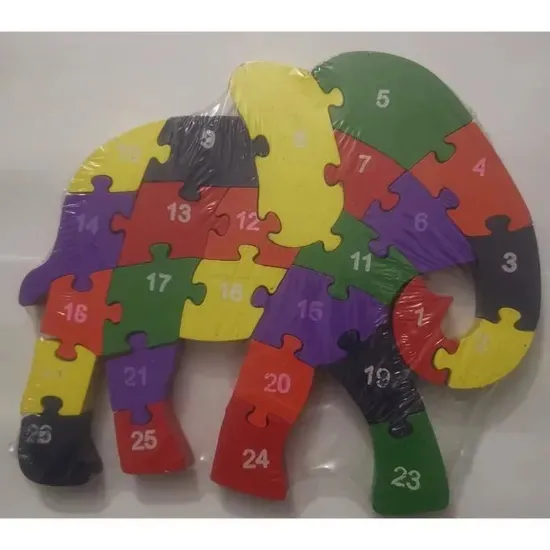 Kidlove%20Kids%20Wooden%20Puzzle%20Colorful%20Cartoon%20Animal%20Traffic%2026%20English%20Letter%20Enlightenment%20Educational%20Jigsaw%20Puzzle%20Toys-Elephant%20-%20Image%206