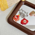 Adorable Keychain Gifts Cute Kawaii Bag Charm Stylish Trendy Keyring for Car Key Accessories Bag Pendant.