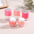 Mini Empty Refillable Loose Powder Box With Powder Puff Diy Cosmetic Powder Case Blusher Finishing Powder Jar Container. 