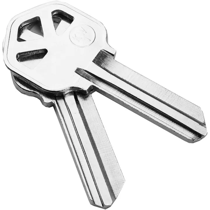 KW1 Brass Blank Key Blanks 100 Pack of Uncut Blank Keys