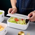 Multi-size Leak-proof Sealed Preservation Box / Portable Food Grade Lunch Bento Case / Meat Coarse Grains Brown Rice Sub-Packing / Refrigerator Food Fresh-Keeping Storage Box. 