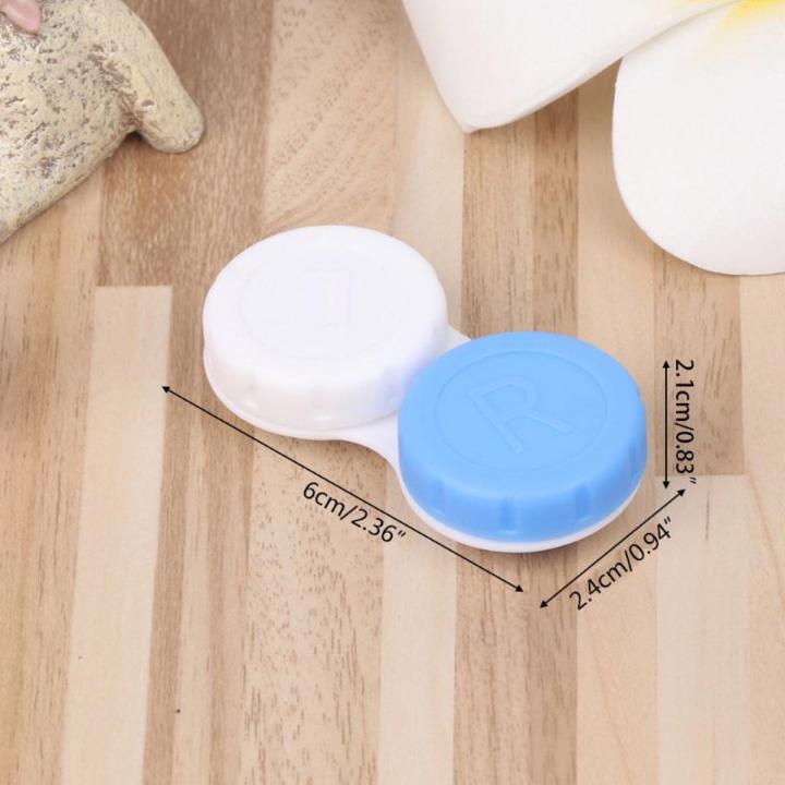 Contact Lens Box Holder Plastic Objective Travel Portable for CASE Storage Container