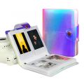 【YIYANGMAOYI111】Photos Album 3 Inch Transparent Colorful Photo Book Album Fujifilm Instax Mini Film Album. 