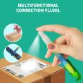 Portable Thermal Paper Correction Fluid Spray Pen Privacy Security Quickly Remove Personal Information Identity Theft Protect. 