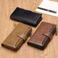 Black master/Multicolour Leather men long Wallet]]]]ST - Wallet For Men - Money Bag For Men - মানি ব্যাগ - Wallet For Men. 
