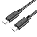 Hoco X88 Gratified 60W PD Fast Charging Data Cable for Type C to Type C. 