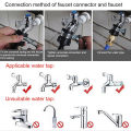 1-piece Universal Water Tap Connector for home car washing, garden watering, garden vegetable field irrigation... 