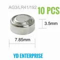 10 PCS Battery for thermometer LR41 Button Cell. 