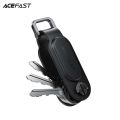 ACEFAST S4 Keychain Global Positioning Device Works With Apple Find My.