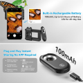 Phone Microscope Lens, 100X Phone Lens Nano Zoom for Android/ with LED UV Light/CPL/Universal Clip 100X. 
