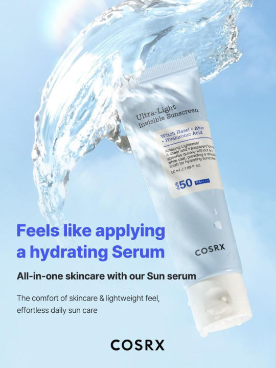 COSRX%20Ultra-Light%20Invisible%20Sunscreen%20SPF50%20PA++++%2050ml%20-%20Image%204