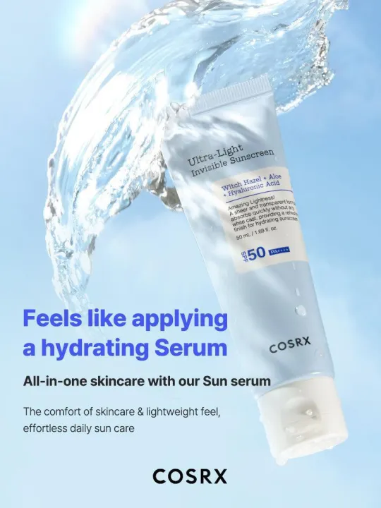 COSRX%20Ultra-Light%20Invisible%20Sunscreen%20SPF50%20PA++++%2050ml%20-%20Image%204
