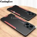For Redmi K50i Case Aluminum Metal Matte Cover Soft Silicone Frame Camera Protection Cover for Xiaomi Redmi K50i Back Cover Phone Cases. 
