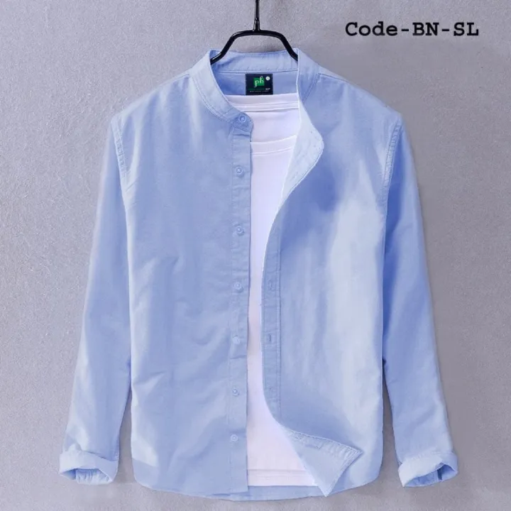 HH%20Fashion%20Long%20Sleeve%20ocean%20blue%20Shirt%20For%20Men%20-%20Image%202
