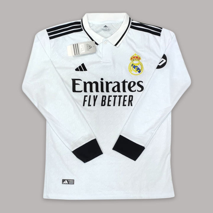 Real%20Madrid%20New%20Full%20sleeve%20Jersey%20Premium%20Quality%20Collar%20Full%20embroidery%20Logo%20Jersey%2024/25%20-%20Image%208