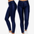 Women PU Leather Pants Black Stretch Bodycon Trousers Women High Waist Long Casual Pencil Pants Plus Size S-3XL. 