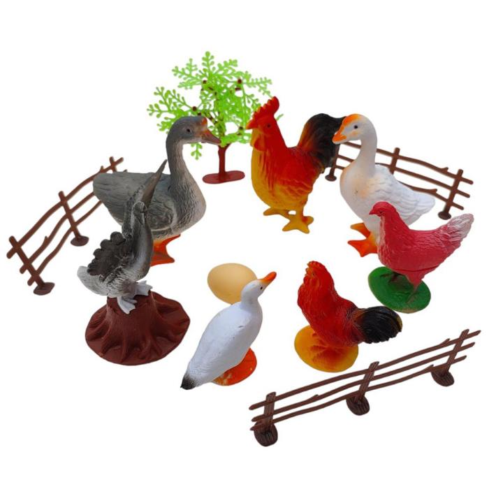 Animal Farming Toy set for Kids Hen duck Farm toys China Product