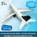 Pull & Back Metal Diecast Airbus Airplane With Light & Music. Model: A380, Boeing 747. Can be a great Collection. 