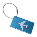 1Pcs Aluminium Alloy Travel Luggage Tags Baggage Name Tags Suitcase Address Label Business Card Holder Metal ID Tag for Luggage Baggage Identifier. 
