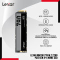 Lexar NM790 2TB M.2 2280 PCIe Gen 4×4 NVMe SSD with NVMe 1.4 Technology Standard - PCle Gen 4x4 Interface - Compatible with PlayStation5. 