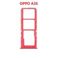 Oppo A3s Sim Tray Micro SD Card Slot with Sim Ejector Pin Replacement Part.
