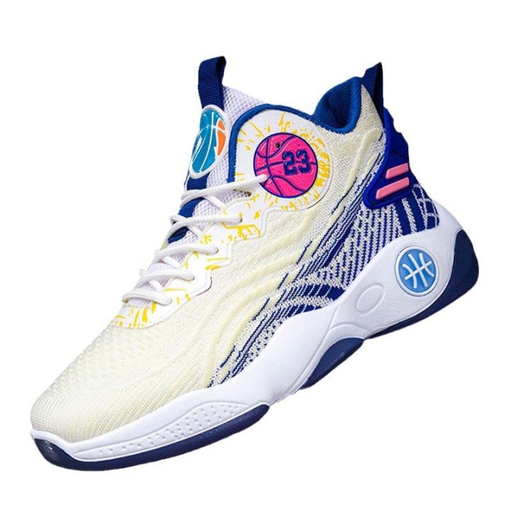 Basketball%20shoes%20high%20top%20summer%20mesh%20breathable%20men's%20sneakers%20versatile%20trend%20student%20indoor%20floor%20combat%20boots%20sports%20shoes%20-%20Image%205