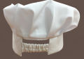 CHEF CAP WHITE.
