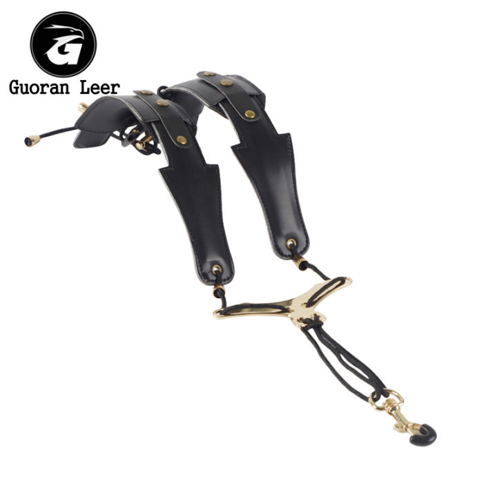 Saxophone%20Shoulder%20Strap%20Double%20Shoulder%20Harness%20Strap%20Padded%20Reducing%20Neck%20Stress%20With%20Metal%20Beam%20For%20Baritone%20Tenor%20Alto%20Saxophone%20-%20Image%202