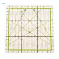 3x1 Piece Plastic Quilting Template Patchwork Tailor Sewing Ruler Square.