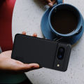 Nillkin ( Pixel 8 ) Hard PC + TPU Case for Google Pixel 8 Phone Cases Luxury Frosted PC + TPU Hard Protection Back Cover With Phone Stand - Black. 