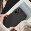 Tokifu For Samsung Galaxy A13 Back Cover Matte Simple Solid Color Soft Silicone TPU Case.